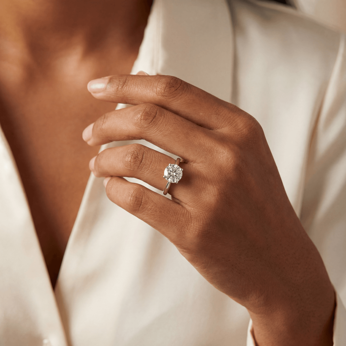2.03 CTW ROUND BRILLIANT SOLITAIRE RING