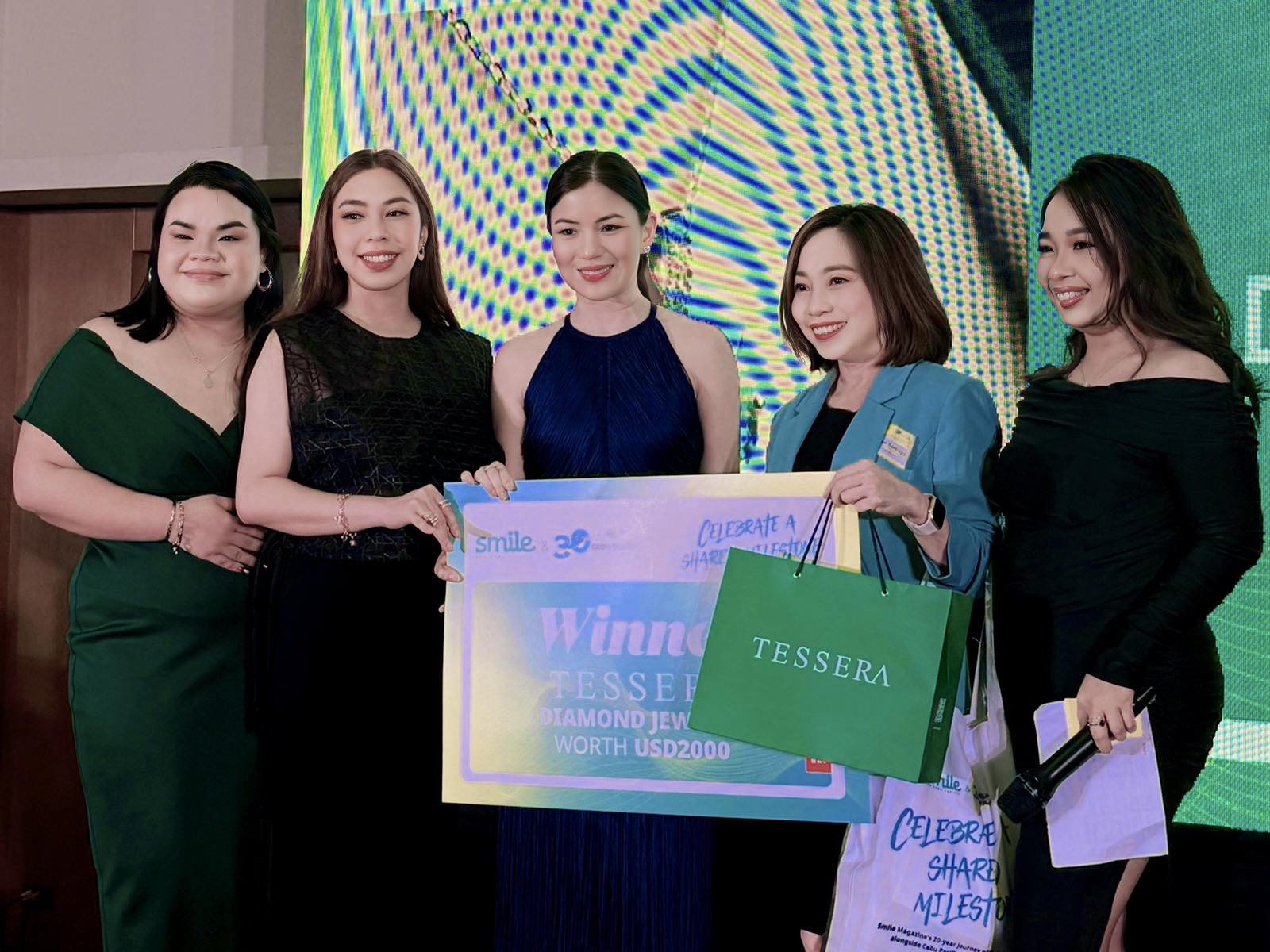 TESSERA at Cebu Pacific x Smile Milestone Event